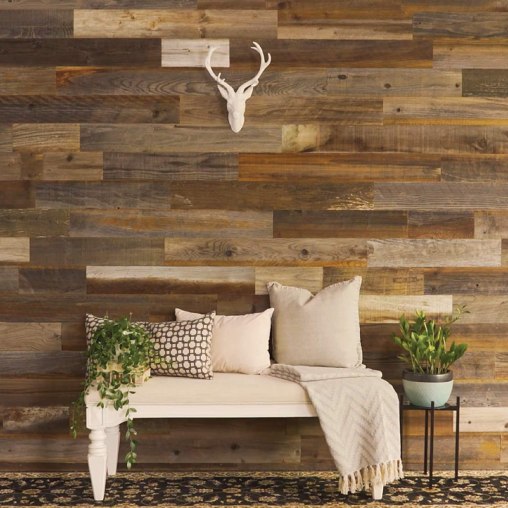 wood walls